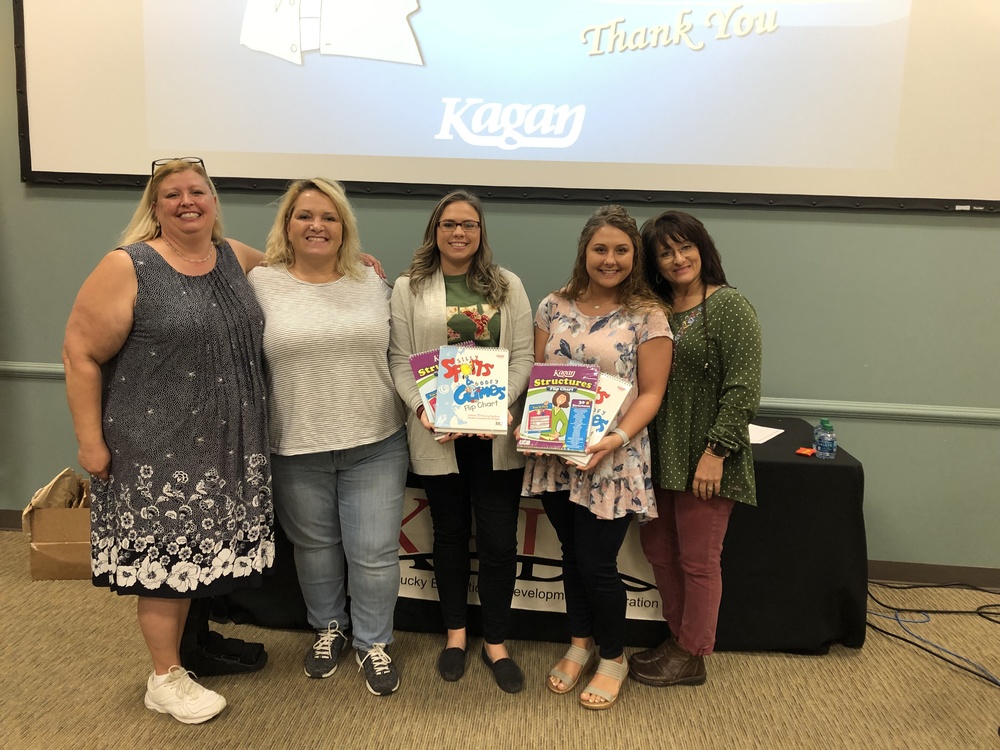 JOHNSON COUNTY MIDDLE SCHOOL STUDENT TEACHERS ATTEND KAGAN BRAIN FRIENDLY TRAINING
