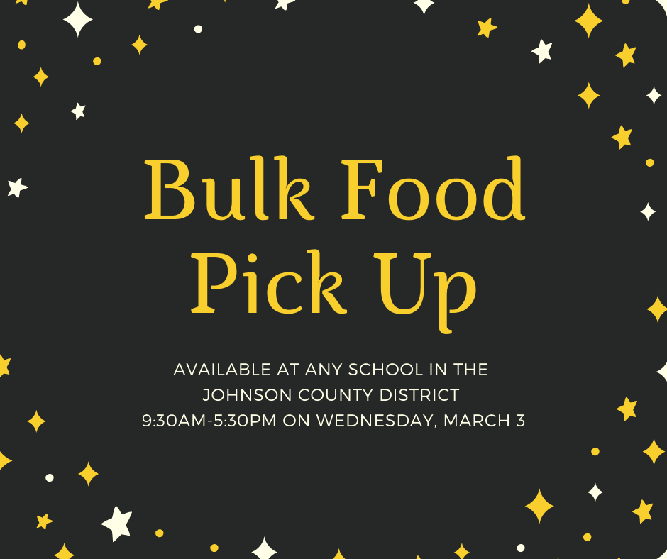 Available Tomorrow at ANY School in the Johnson County School District