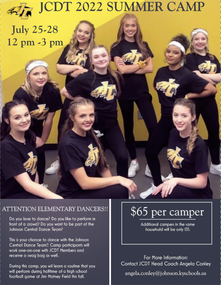 JCDT Camp Flyer