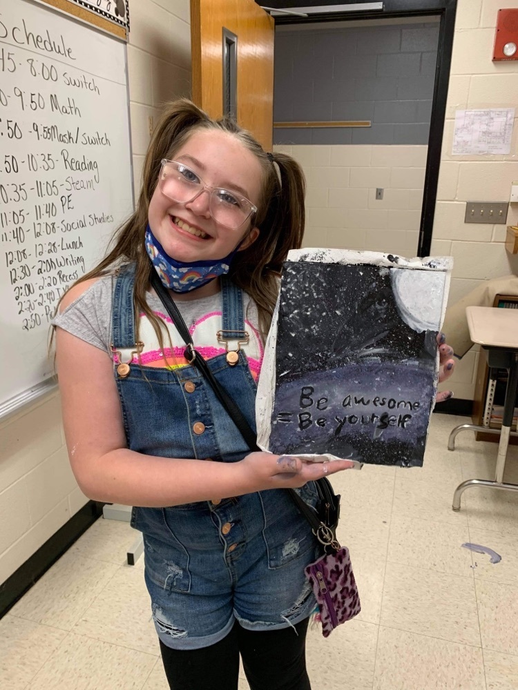 Isabella Brummett’s painting.