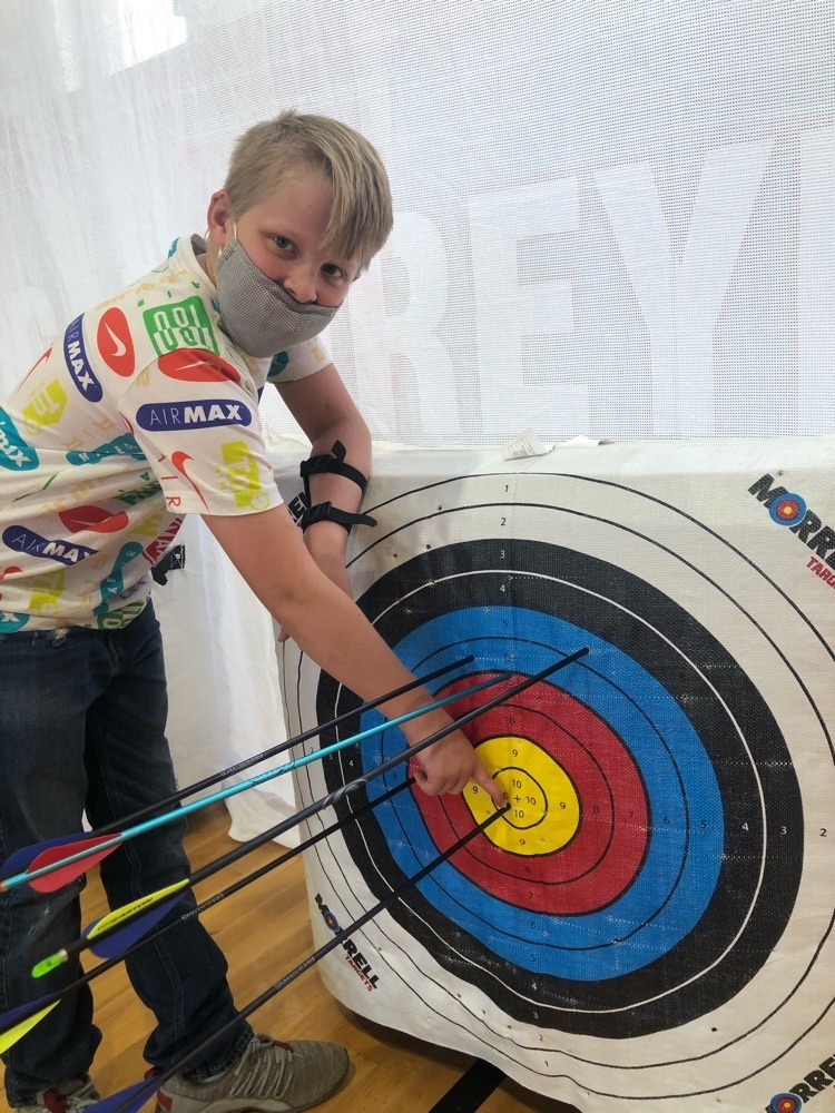 First bullseye today