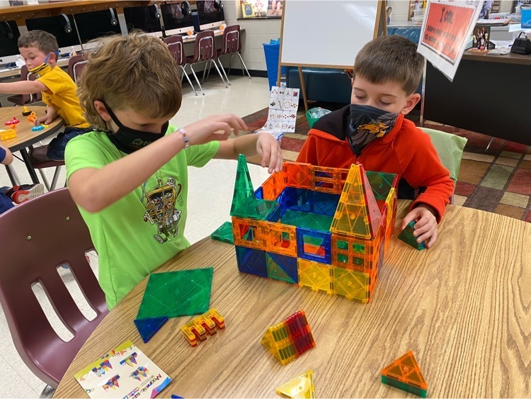 building with magnets
