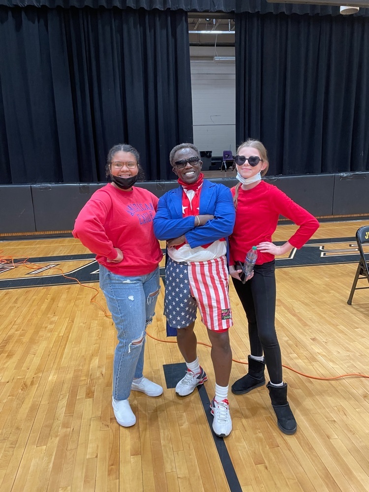 Jaida and Emily with Joe