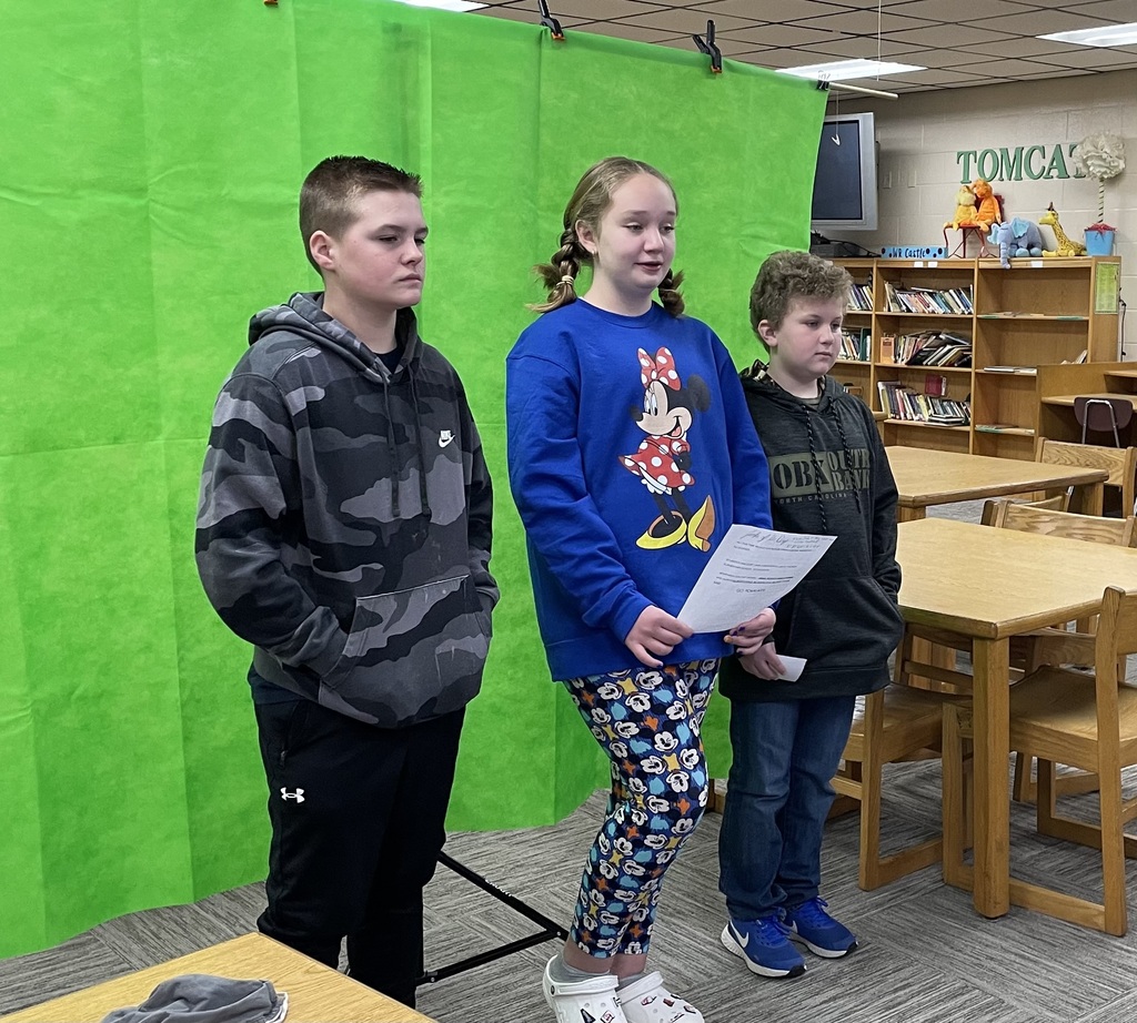 6th Grade newscast for the day!